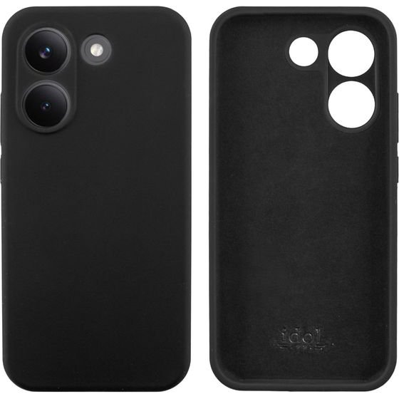 Idol 1991 Velvet Elite Tpu ���� Xiaomi Poco X8 Pro 6.59in 4 Side Full Camera Protection BLACK