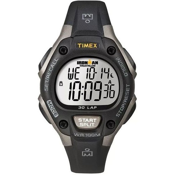 TIMEX MEN'S Watch C30 Ironman Traditional 30-Lap Full-Size + Box - (T5E961)