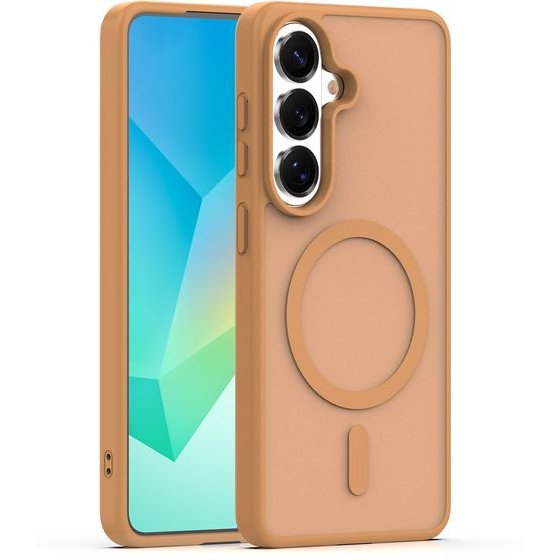 TFO Mag Matt Case For Samsung Galaxy A16 4G / A16 5G / A17 4G / A17 5G Brown Big hole