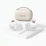 MOMCOZY M5 Smart Wearable Breast Pump - Shell Breast Pump | App control, wireless, double, Red Colour - (BP380-MR71000B00105-C)