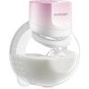 MOMCOZY S12 Pro Quick | Wearable Breast Pump | Cordless, single, Pink Colour - (BP335-PK70000B12106-A)