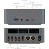Beelink Mini Pc EQR7, Amd Ryzen 7 7735U, 16GB, 500GB M.2, Windows 11 Pro - (EQR7LP4-7735U-16500)