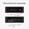 Beelink Mini Pc SER5 Max, Amd Ryzen R7 7735U, 16GB, 500GB M.2, Windows 11 Pro - (SER5MAX-7735U-16500)