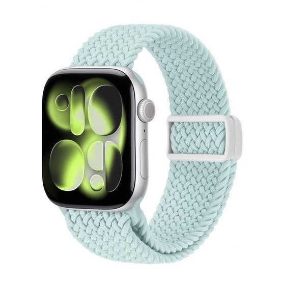 Crong Wave Band - Braided Strap For Apple Watch 38/40/41/42 Mm (mint) - (CRG40WAV2MNT)