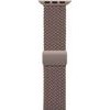 Crong Wave Band - Braided Strap For Apple Watch 44/45/46/49 Mm (Brown) - (CRG44WAV2BRW)