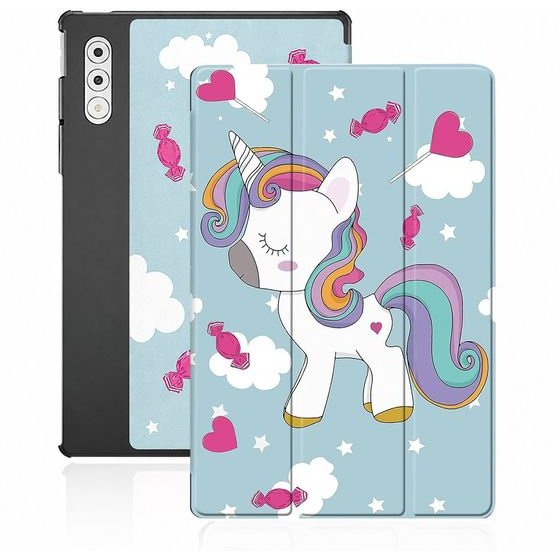 Techsuit - Foldpro - Lenovo Yoga Tab Plus 12.7 - Unicorn