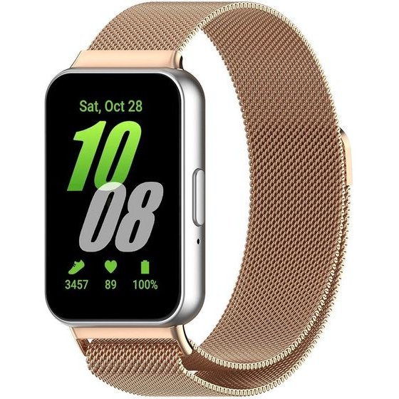 Techsuit - Watchband (W009) - Samsung Galaxy Fit3 - Rose Gold
