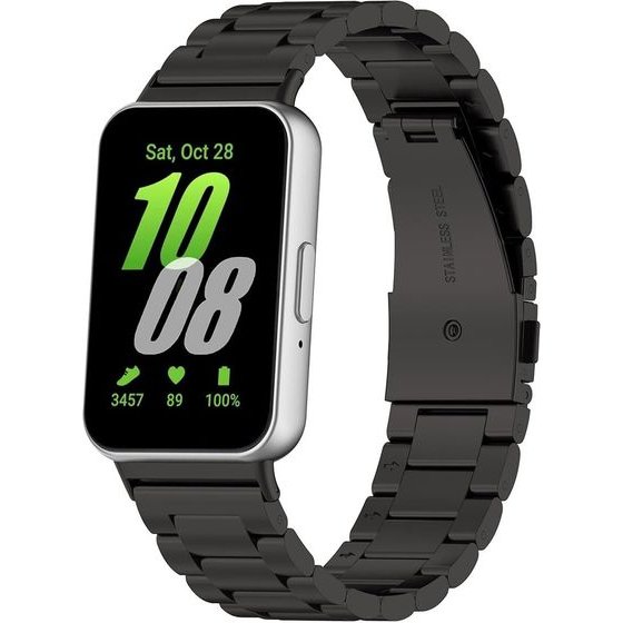 Techsuit - Watchband (W010) - Samsung Galaxy Fit3 - Black