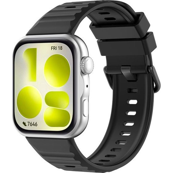 Techsuit - Watchband (W082) - Huawei Watch Fit 5 Pro - Black