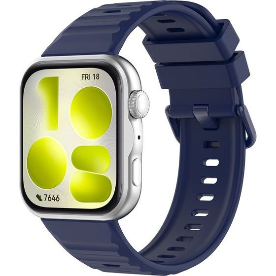 Techsuit - Watchband (W082) - Huawei Watch Fit 5 Pro - Navy Blue