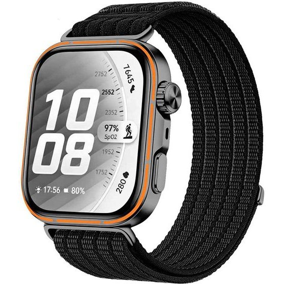 Techsuit - Watchband (W085) - Huawei Watch Fit 5 - Black