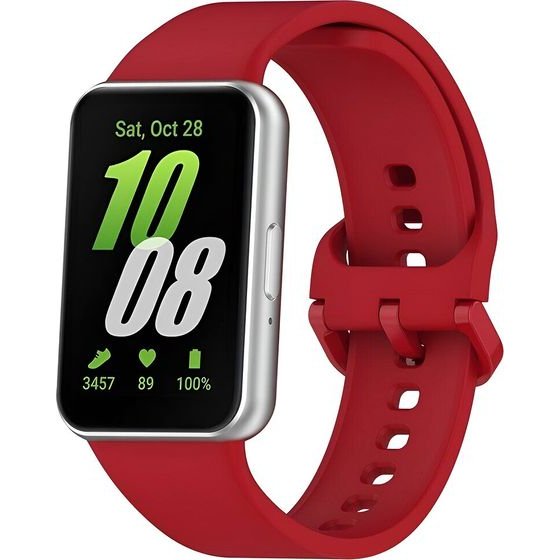 Techsuit - Watchband (W086) - Samsung Galaxy Fit3 - Red
