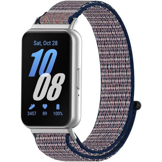 Techsuit - Watchband (W087) - Samsung Galaxy Fit3 - Navy Mosaic
