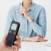 AIWA Voice Recorder Lcd Screen BUILT-In Memory 16GB Black - (DVR-A600)