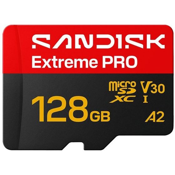 Sandisk Extreme Pro Microsd UHS-I 128 Gb Microsdhc - (SDSQXCJ-128G-GS6MA)