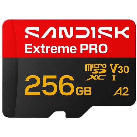 Sandisk Extreme Pro Microsd UHS-I 256 Gb Microsdhc - (SDSQXCJ-256G-GS6MA)