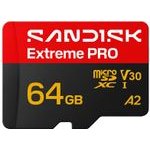Sandisk Extreme Pro Microsd UHS-I 64 Gb Microsdhc - (SDSQXCU-064G-GS6MA)