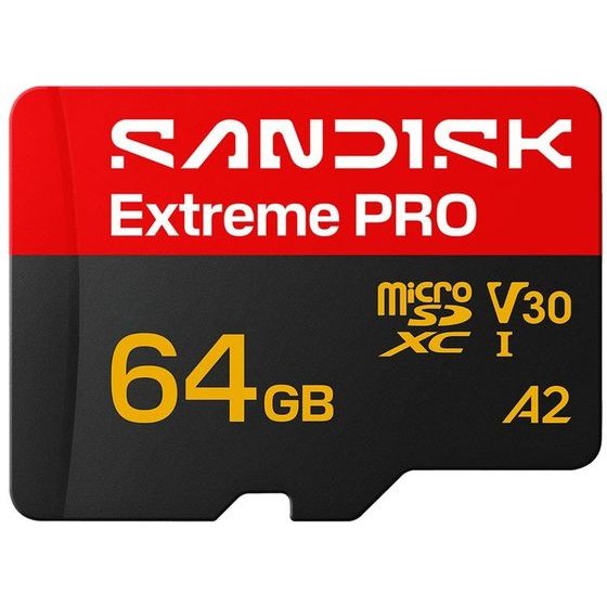 Sandisk Extreme Pro Microsd UHS-I 64 Gb Microsdhc - (SDSQXCU-064G-GS6MA)