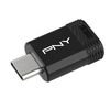 PNY Elite-X Fit Usb Type-C Usb 3.2 Gen 1 Flash Drive 64GB Black - (P-FDI64GEXFITC-GE)