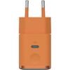 Anker Wall Charger Nano Display, 45W, 3A, 1 x USB-C, Orange - (A121DGO1)