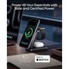 Anker Wireless Charger Prime Maggo 3in1, 25W, 1.67A, Black - (A25N1)