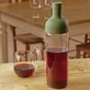 HARIO Cold Brew Tea 750ml Filter Bottle Olive Green - (FIB-75-0G)