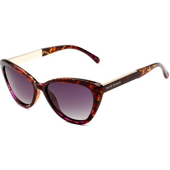 Prive Revaux Sunglasses Women (Lens/Bridge/Temple) 58/16/145 mm) - (HEPBURN20SHKZ)