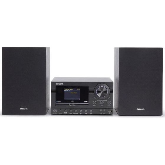 AIWA BT5.2 Hifi System Rms 100W Black - (MSBTU-900DAB/BK)