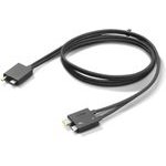 Lenovo Thunderbolt Cable 0.7 m 40 Gbit/s Black - (4X91K16970)