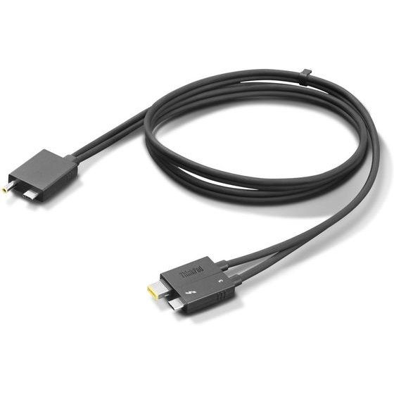 Lenovo Thunderbolt Cable 0.7 m 40 Gbit/s Black - (4X91K16970)