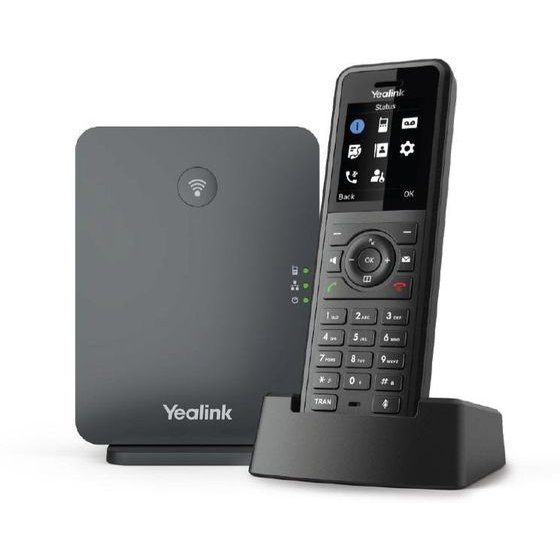 Yealink Telephone W77P / Black 4.57 Cm (1.8'') - (1302027)