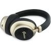 Guess Pu 4G Gold Script Metal Logo Enc Wireless Earphones Black - (GUBHP83P4CSCMK)