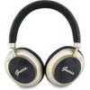 Guess Pu 4G Gold Script Metal Logo Enc Wireless Earphones Black - (GUBHP83P4CSCMK)