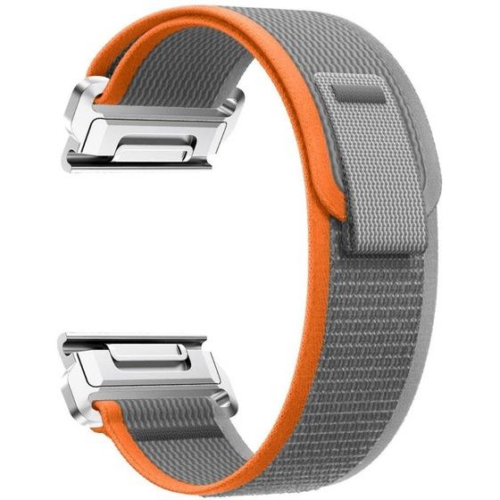 Beline Strap Wild Path Loop Watch For Garmin Tactix 7 - Pro Ballistics Edition Grey Orange - (05908047991334)