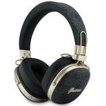 Guess Headphones Bluetooth Enc Metal 4G Script Logo Black - (GUBHP72P4SMDK)