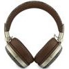 Guess Headphones Bluetooth Enc Metal 4G Script Logo Brown - (GUBHP72P4SMDW)