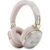 Guess Headphones Bluetooth Enc Metal 4G Script Logo Pink - (GUBHP72P4SMDP)
