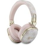 Guess Headphones Bluetooth Enc Metal 4G Script Logo Pink - (GUBHP72P4SMDP)
