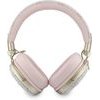 Guess Headphones Bluetooth Enc Metal 4G Script Logo Pink - (GUBHP72P4SMDP)