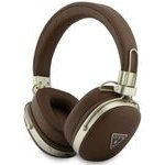 Guess Headphones Bluetooth Enc Metal Grained Triangle Logo Brown - (GUBHP72PGTCSW)