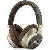 Guess Headphones Nauszne Bluetooth Enc 4G Gold Script Metal Brown - (GUBHP83P4CSCMW)