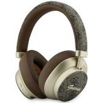 Guess Headphones Nauszne Bluetooth Enc 4G Gold Script Metal Brown - (GUBHP83P4CSCMW)