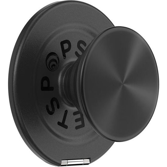 PopSockets Aluminum Radial Magsafe Phone Grip And Stand Black - (807693)