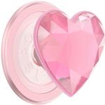 PopSockets Crystal Heart Grip Magsafe Phone Grip And Stand Pink - (702781)