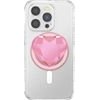 PopSockets Crystal Heart Grip Magsafe Phone Grip And Stand Pink - (702781)