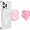 PopSockets Crystal Heart Grip Magsafe Phone Grip And Stand Pink - (702781)