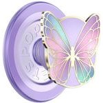 PopSockets Enamel Butterfly Prism Magsafe Phone Grip And Stand Lavender - (809330)