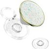 PopSockets Poptop Luxe Enamel Opal Phone Grip And Stand White - (809562)