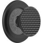 PopSockets Round Aluminum Triangle Knurl Grip Magsafe Phone Grip And Stand Black - (807392)