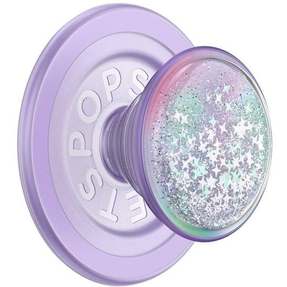 PopSockets Tidepool Squishy Unicorn Magic Magsafe Phone Grip And Stand Lavender - (809329)